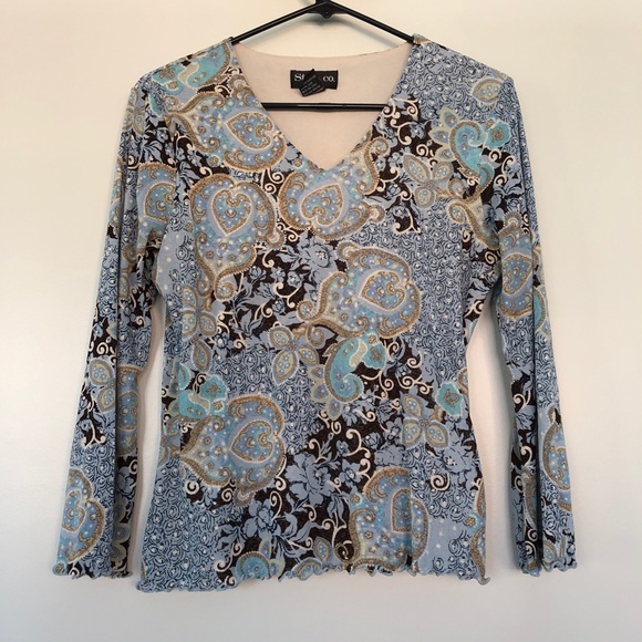 Paisley top - Picture 1 of 4